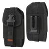 Rugged Vertical Heavy Duty Tactical Locking Wallet Case with Belt Loop fits CAT s48c with Any Cover on it. view 1