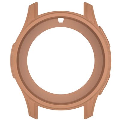 AWADUO for Galaxy Watch 42mm Silicone Protective Case Cover Shell, Smartwatch Protective Case Cover for Samsung Galaxy Watch 42mm Smartwatch, Soft and Durable(Silicone Gold)