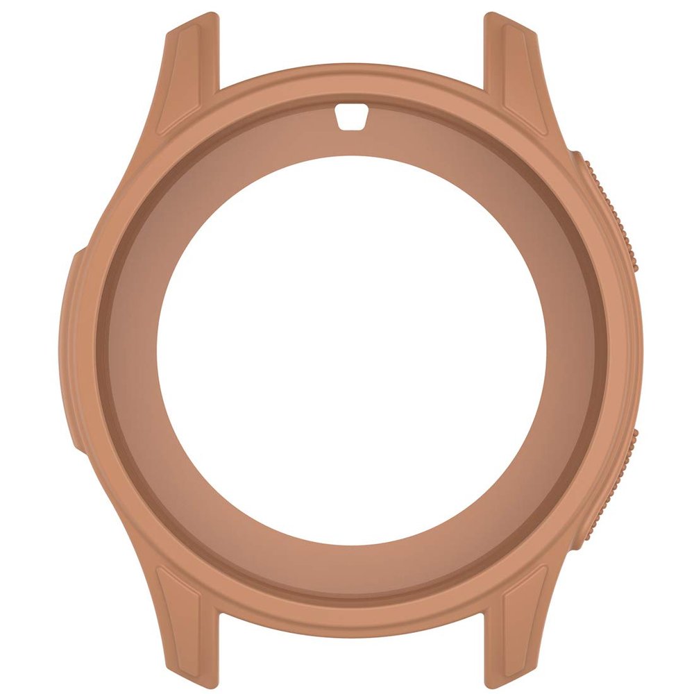 AWADUO for Galaxy Watch 42mm Silicone Protective Case Cover Shell, Smartwatch Protective Case Cover for Samsung Galaxy Watch 42mm Smartwatch, Soft and Durable(Silicone Gold)