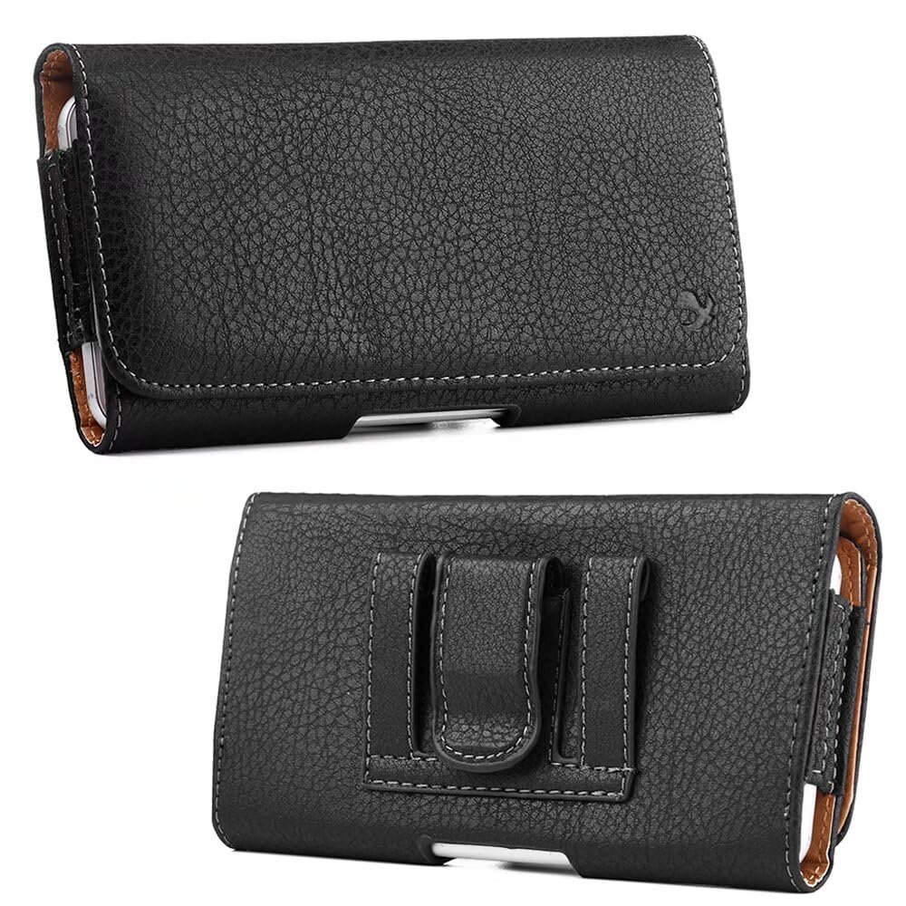Phone Belt Clip Holster Pouch Compatible with Samsung Galaxy A16 A16 5G M55s Z Fold6, M35 F55 C55 M55 A35 A55 M15 F15 A15 A25 F34 Z Fold5