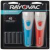 Rayovac BEP2AA-B2TA Brite Essentials Flashlight, Blue & Orange view 2