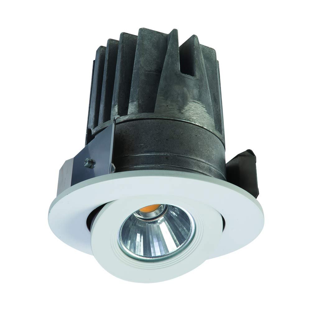 HALO Recessed HALO Recessed 4-Inch LED Adjustable Gimbal and Light Engine, White (ELG406930WH)
