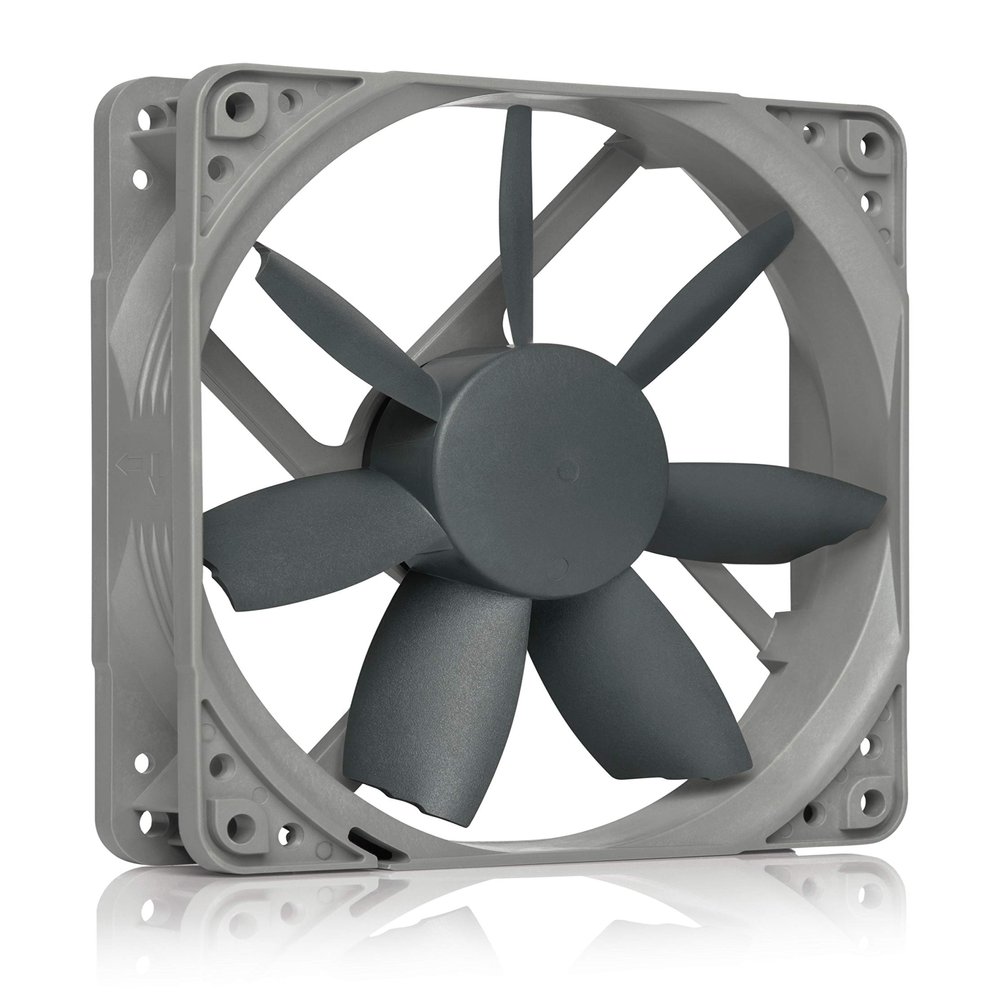 Noctua NF-S12B redux-1200, High Performance Cooling Fan, 3-Pin, 1200 RPM (120mm, Grey)