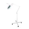 BoliOptics (Glass Lens) 5 Diopter, 2.25X Professional LED Magnifying Lamp on Rolling Floor Stand, Dimmable, 1200 Lumens 5600K-6000K Daylight Bright 60 SMD LED view 1