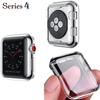 Josi Minea iWatch 4 [40mm] Protective Snap-On Case with Built-in Screen Protector - Anti-Scratch & Shockproof Ultra Thin Cover HD Clear Shield Compatible with Apple Watch Series 4 [ 40mm - Clear ] view 1