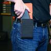 Klein Tools 55474 Phone Holder, XX-Large, Fits iPhone, Google, LG, Samsung Phones, With Magnetic Closure and Belt Clip view 4