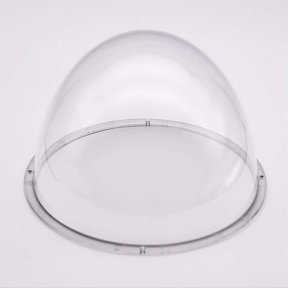 JMX Acrylic/PC CCTV Replacement Clear Camera Dome Cover Security Camera Housing Pet Dog Fence Window Skylight Window (6.5 Inches, Transparent)