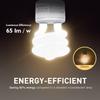 JACKYLED T3 UL-Listed GU24 CFL Light Bulbs, 2700K Compact Flourescent Bulbs view 3