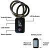Nulock Keyless Bluetooth Bike/Motorcycle/Gate Lock IP44 Splash-Proof Cycling Lock with 110db Alarm, 0.38" Diameter 31-inch Braided Steel Cable (2025 Version) view 2
