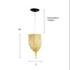 Dale Tiffany SPH18232 Mini Pendant, Oil Rubbed Bronze view 3