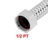 uxcell Braid Design Stainless Steel Corrugated Water Heaters Connectors view 2