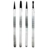 JEWEL TOOL 6.25" (15.9 cm) Plastic Tipped Diamond Holding Tweezers | 4 Piece With Variety of Shapes | Premium Stainless Steel view 2