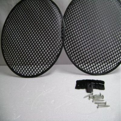 ZXPC (2) Two 18" Metal Mesh Speaker Grill w/Mesh Speaker Clamps & Screws