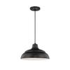 Millennium Lighting Warehouse/Cord Hung, Satin Black view 1