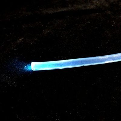 10' 2mm Fiber Optic Solid Core Side Glow Cable Core Diameter 2.0mm Overall Diameter 3.5mm