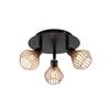 Modern Fashion Ceiling Light Adjustable Ceiling Track Lighting Iron Art lampshade 85-265V White 6000K 3-Light Spotlight Indoor G9 Bulb Total 15watts (White) view 1
