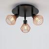 Modern Fashion Ceiling Light Adjustable Ceiling Track Lighting Iron Art lampshade 85-265V White 6000K 3-Light Spotlight Indoor G9 Bulb Total 15watts (White) view 2
