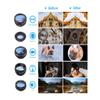 Multi-Function Filter, Fisheye, Wide-Angle, Macro, Telephoto, CPL, Kaleidoscope, etc,10-in-1 Suit, Universal Phone Lens (Black) view 4