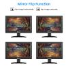 Eyoyo 12" Inch TFT LCD Monitor with AV HDMI BNC VGA Input 1366x768 Portable Mini HD Color Screen Display with Built-in Speaker view 3