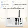 Wuloo Intercoms Wireless for Home 5280 Feet Range 10 Channel 3 Code, Wireless Intercom System for Home House Business Office, Room to Room Intercom, Home Communication System (4 Units Set, White) view 2