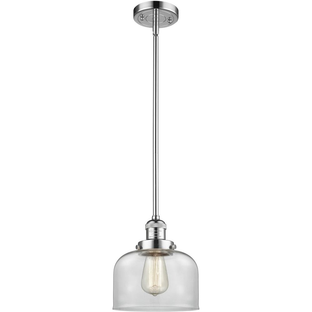Innovations INNO201S-PC-G72-LED LED Mini Pendant, Chrome