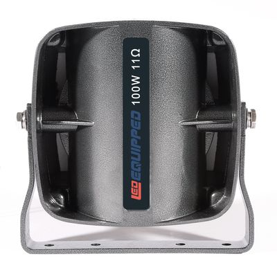 Ledqusa American Pipit 100W Compact Siren Speaker [126-134 dB] [500-5,000 Hz] [IP66 Waterproof] [Universal Fit Compatible] Police Siren Speaker for Emergency Fire Vehicles POV UTV