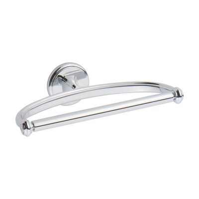 Ginger Circe Towel Ring (7.8 Inch) Modern Solid Brass Towel Holder for Bathroom or Kitchen, Hand Towel Rack, Satin Nickel