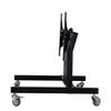 Rolling TV Mount Stand Trolley 32-65inch Plasma Screen LED LCD Monitor Low Height Stand Cart D750 view 3