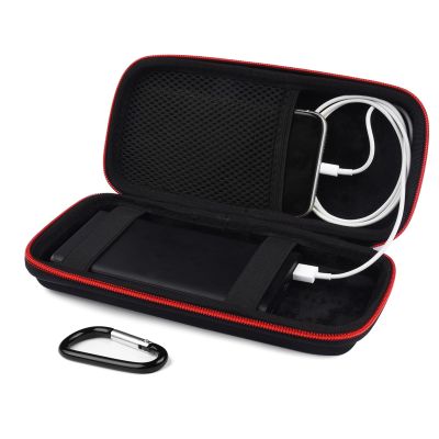 Skynew Power Bank Hard Travel Case Medium Compatible RAV Power 26800/20100/20000mAh, Anker Power Core 26800mAh/ PowerCore +26800mAh, INIU 10000mAh and Miady 10000/15000mAh (Medium Black)