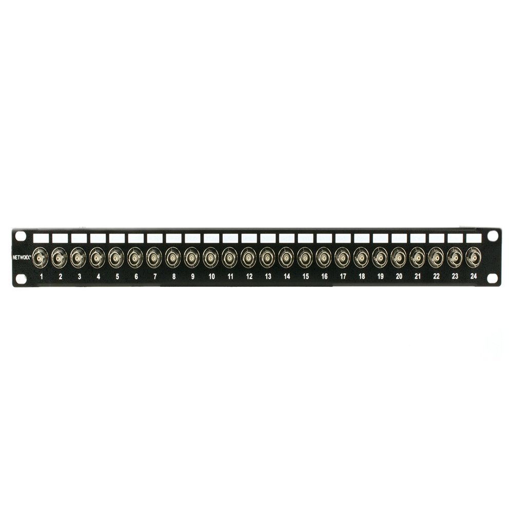 Networx Coaxial Patch Panels (24 Port, BNC)