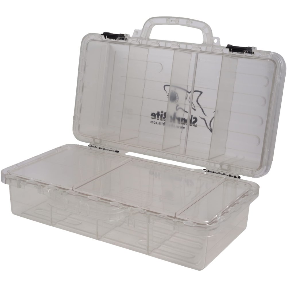 SharkBite Contractor Tool Box, Heavy Duty Plastic Ideal for Fittings, U3001A