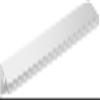 Atlas Homewares A863-CH Tab Edge Pull, Polished Chrome view 1