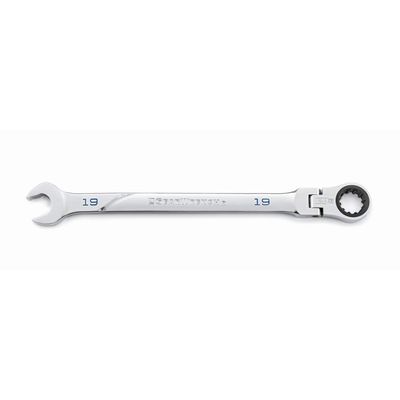 GEARWRENCH 120XP Universal Spline XL Flex Head Ratcheting Combination Wrench, 8mm - 86208