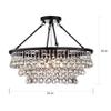 Hong Kong Best New Zhu Yuan Lighting Co. Arosa Black 9-Light Semi Flush Mount view 4