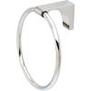 Alno A6840-PC Luna Towel Rings Transitional, Polished Chrome, 6" view 1