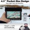 [FishPRO 2026 Upgrade] Underwater Fishing Camera 4.3'' [Proven Since 2017] Ice Fishing Camera 1000 TVL w/ 65ft Magnetic-Spool, IR, USB-C, 5000mAh, Portable Fish Finder for Ice Lake Boat Kayak Fishing view 4