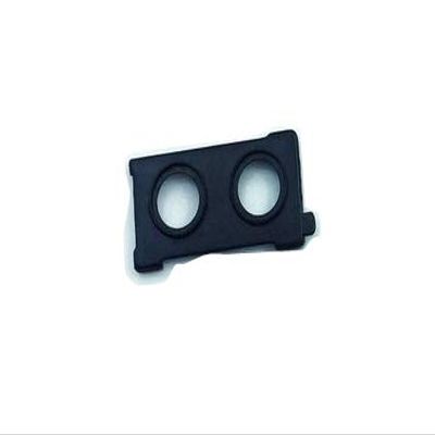 Back Rear Camera Glass Lens Adhesive Sticker Frame for Xiaomi Mi 6 Mi6 M6 (Black)