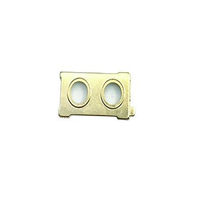 Back Rear Camera Glass Lens Adhesive Sticker Frame for Xiaomi Mi 6 Mi6 M6 (Gold)