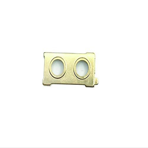 Back Rear Camera Glass Lens Adhesive Sticker Frame for Xiaomi Mi 6 Mi6 M6 (Gold)