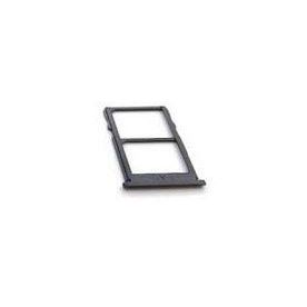 SIM Tray Card Slot Holder Sim Cards Adapters Replacement Parts for Meizu PRO7 Pro 7 (Black)
