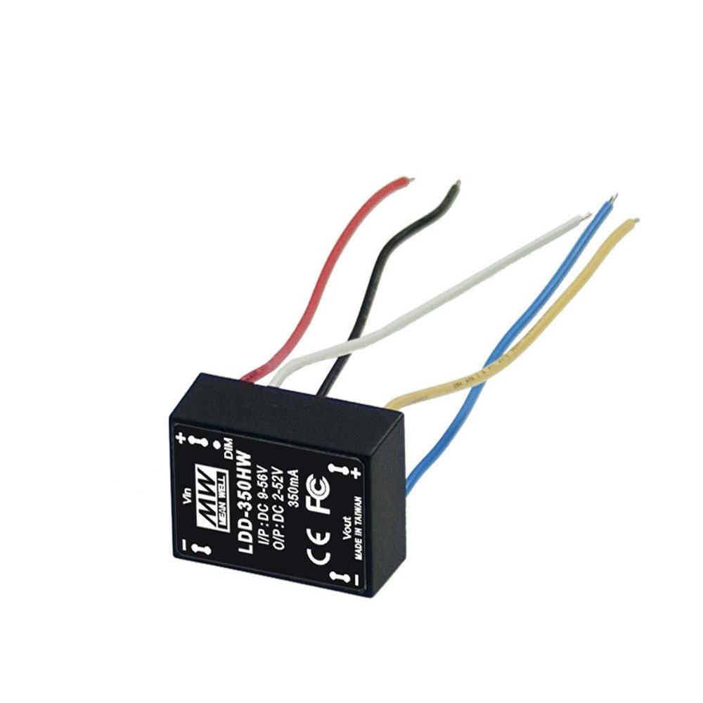 MW Mean Well Original LDD-300HW 9-56V 300mA DC-DC Constant Current Step-Down LED Driver