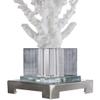 MY SWANKY HOME Elegant White Branch Coral Crystal Coastal Table Lamp | Organic Sculpture Luxe view 3