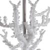 MY SWANKY HOME Elegant White Branch Coral Crystal Coastal Table Lamp | Organic Sculpture Luxe view 4