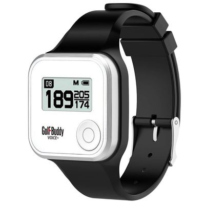 MOTONG Compatible for GolfBuddy Voice GPS Replacement Band Silicone Replacement Wrist Strap For GolfBuddy Voice GPS and GolfBuddy Voice 2 Golf GPS (Silicone Black)