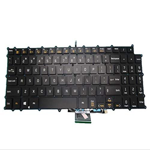 Laptop Keyboard for LG 15Z980 15ZD980 SG-90920-XUA AEW73949812 English US Black Without Frame & with Backlit