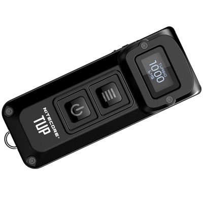 Nitecore TUP 1000 Lumen RCHRGBL Keychain Flashlight Black