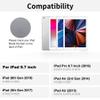 NOKBABO Keyboard for ipad 6th Generation, Compatible for ipad pro 9.7 inch,for ipad 5th Gen, for ipad Air 2 & 1 Keyboard, 130Smart Folio Hard Back Cover, Ultra Slim, Auto Wake/Sleep - Silver view 2