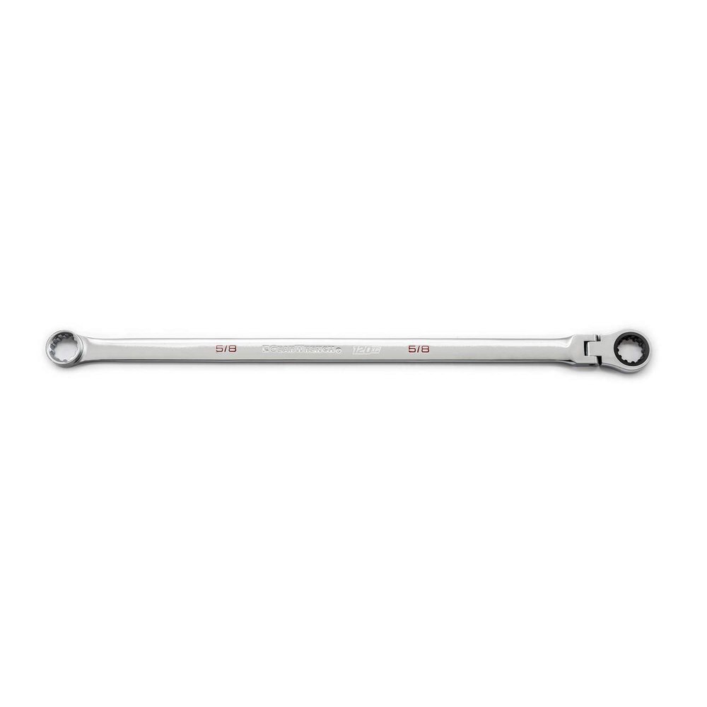 GEARWRENCH 120XP Universal Spline XL GearBox Flex Head Ratcheting Wrench, 5/8" - 86135