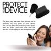 innoGadgets 10x Anti Dust Plugs for Smartphone, MacBook, Laptop | USB-C Dust Plug for Samsung Galaxy S8, S9, S10 | Silicone Dust Plug Black view 2
