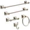 Delta Amaya Towel Ring in SpotShield Brushed Nickel view 4